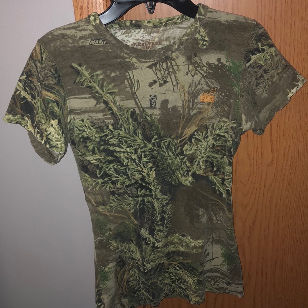 Real Tree Girl Camo Shirt